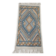 Handmade margoum rug in natural wool