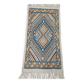 Tapis margoum en laine naturelle