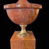 Vintage marble lamp base