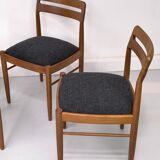 Danish Teak Dining Chairs by H. W. Klein for Bramin, 1960s, Set of 6