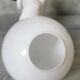 White ceramic hand wall lamp
