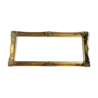 Frame in gilded wood 119x53cm