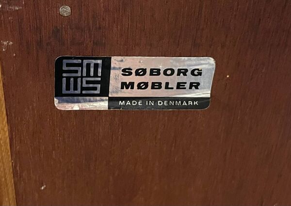 Armoire mince de Borge Mogensen, Danemark des années 1950