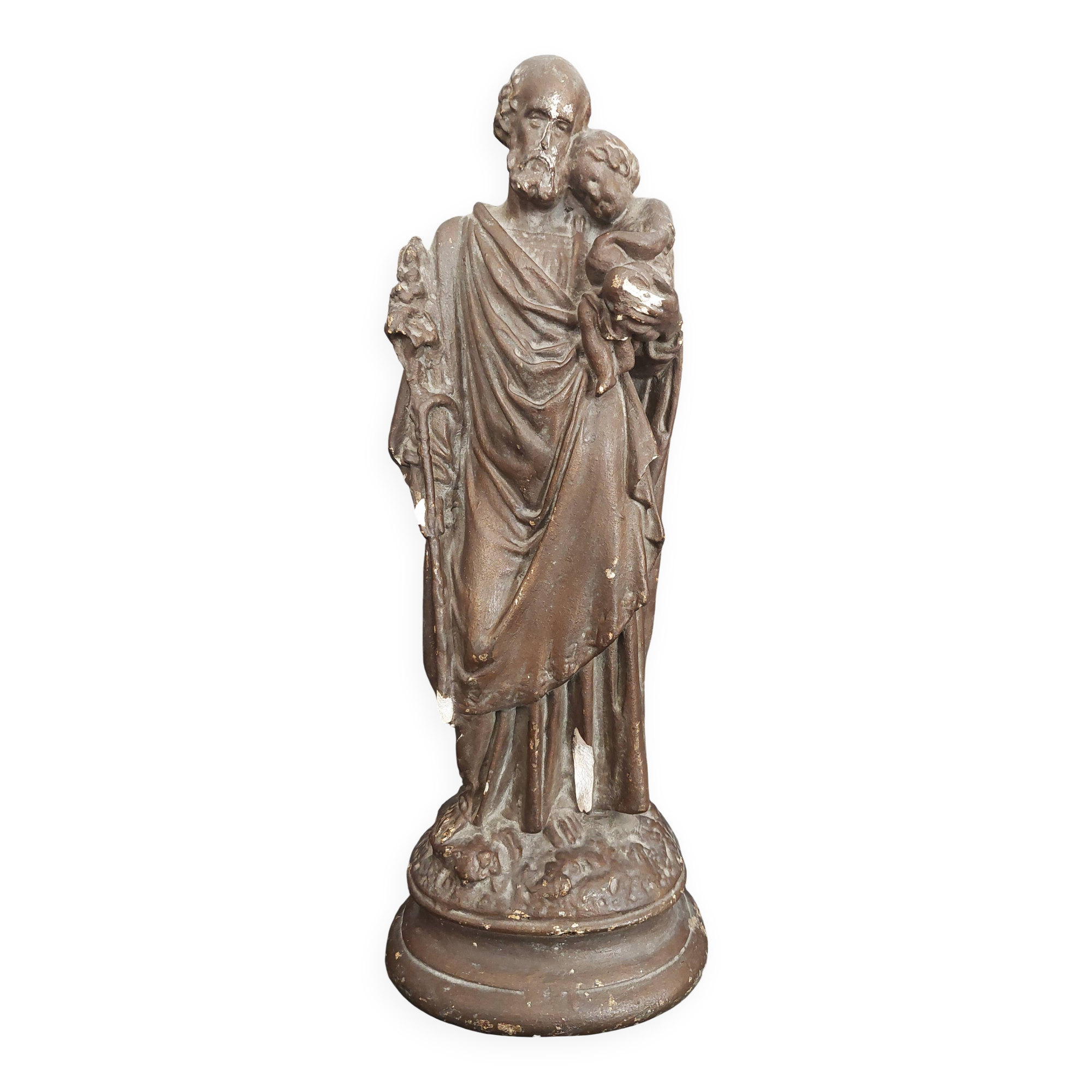 Statue Saint Joseph, fin XIXème