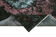 Hand-knotted vintage turkish 1980s 184 cm x 282 cm black carpet