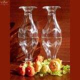 4 large water glasses or Evian ice cream cups
