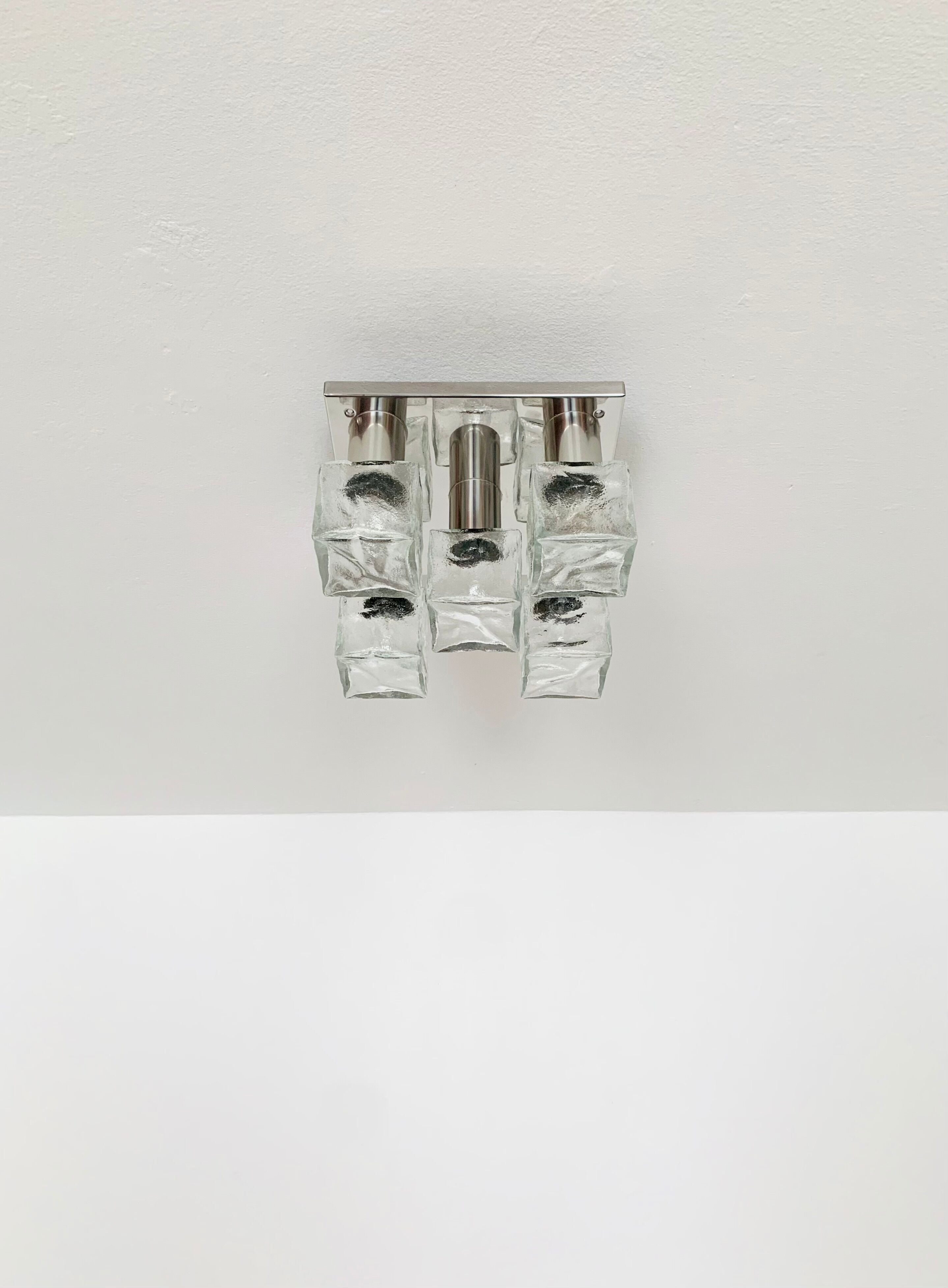 Ice Cube Flush Light by J.T. Kalmar