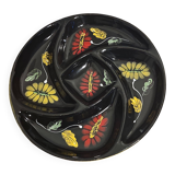 vintage flower pattern appetizer tray