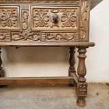 Ethnic carved wooden furniture