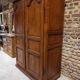 Wardrobe in solid wood