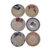 Série de 6 assiettes creuses