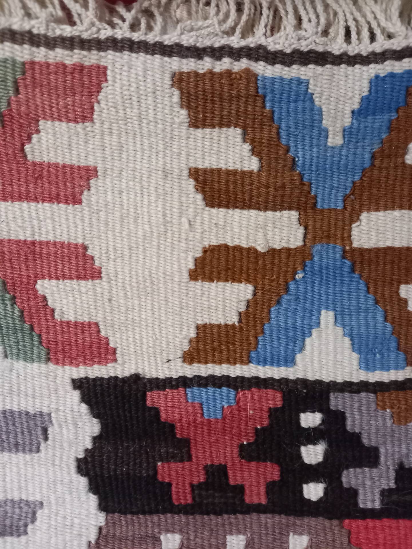 Ancient Kilim rug