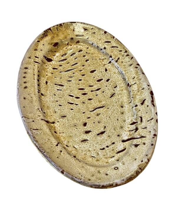 Vallauris fat lava serving dish