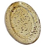 Vallauris fat lava serving dish