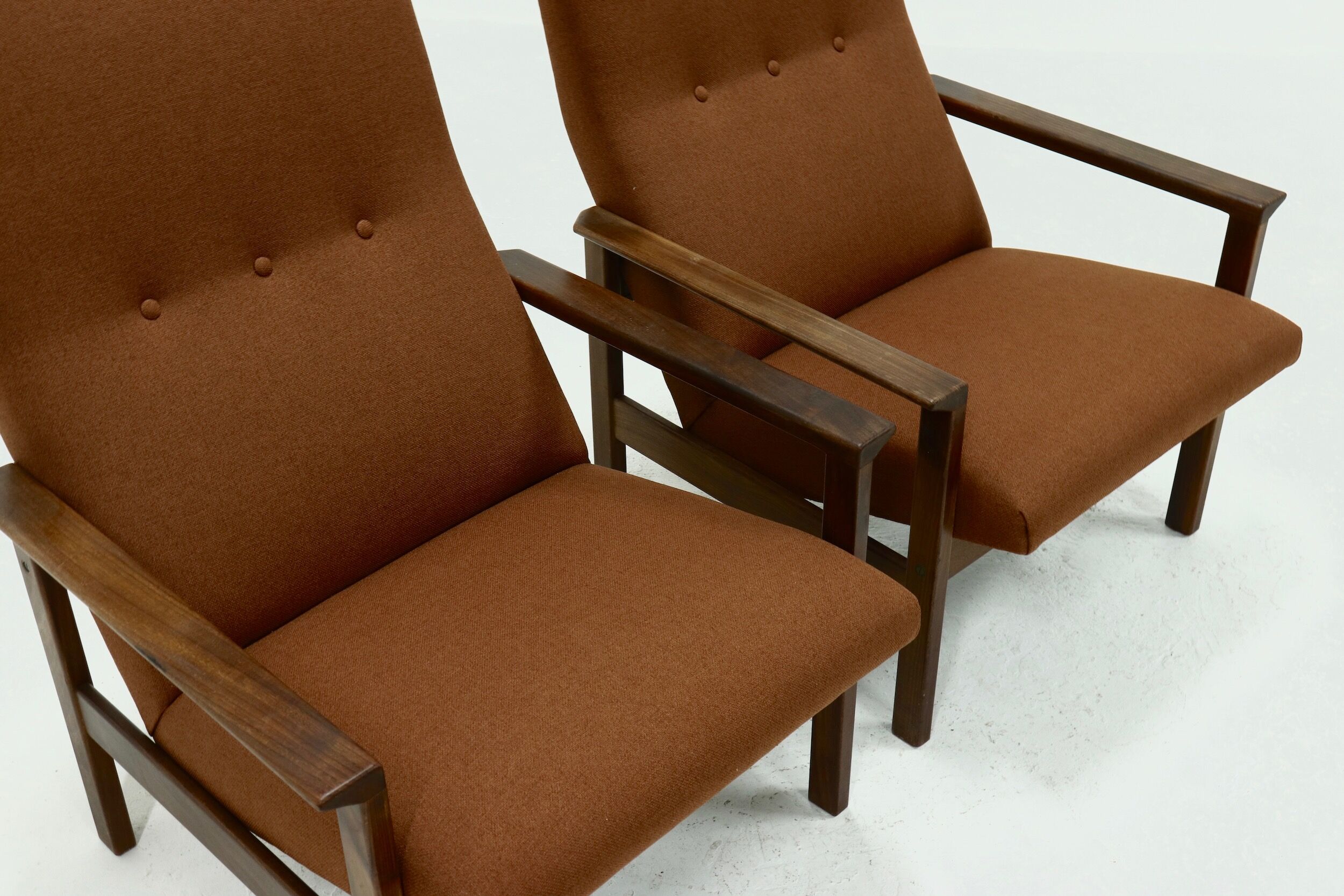 Set of 2 Pastoe FU06 Armchairs by Yngve Ekström 1960s