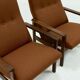 Set of 2 Pastoe FU06 Armchairs by Yngve Ekström 1960s