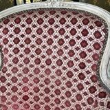 Paire de bergères de style Louis XV
