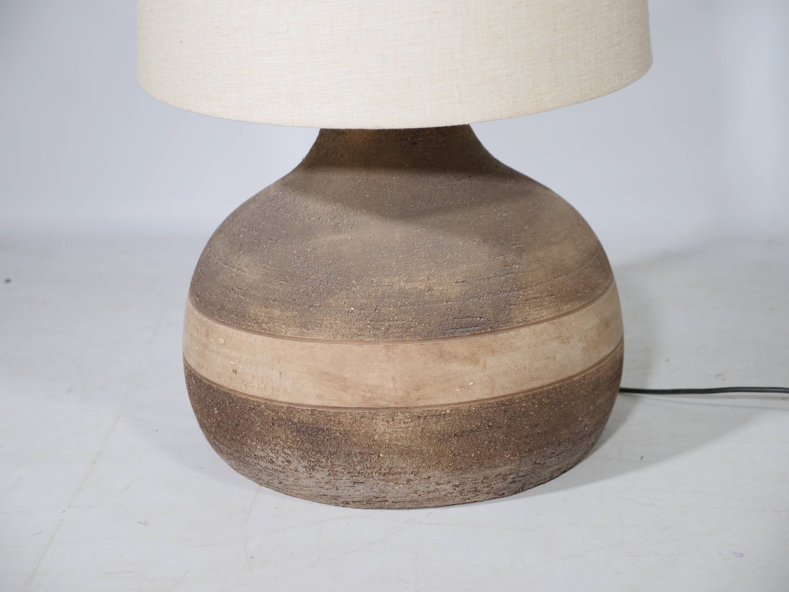 Scandi Design Floor Lamp Studio Ceramic Floor Light 1970s Vintage