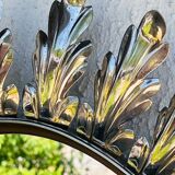 Oval leaf mirror