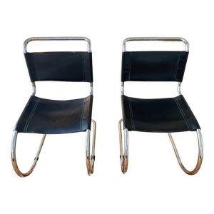 paire de chaises Cantilever - acier