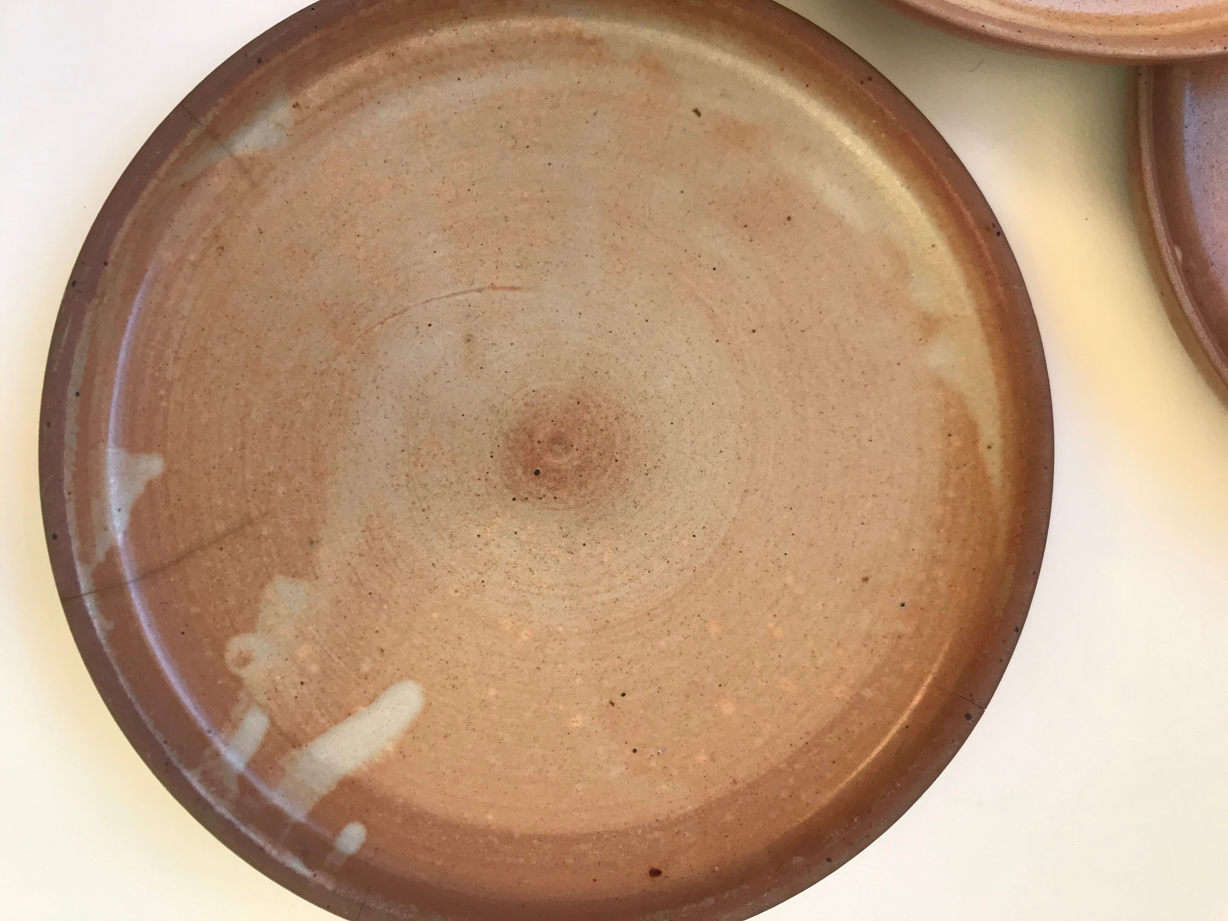 11 vintage sandstone plates