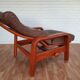 Fauteuil danois réglable HS Design, années 80