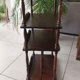 Antique music shelf unit