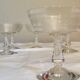 Lot of 6 cups champagne crystal baccarat model greek