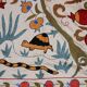 Vintage hand-embroidered tablecloth 107x187 cm