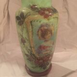 Pair of opaline vases