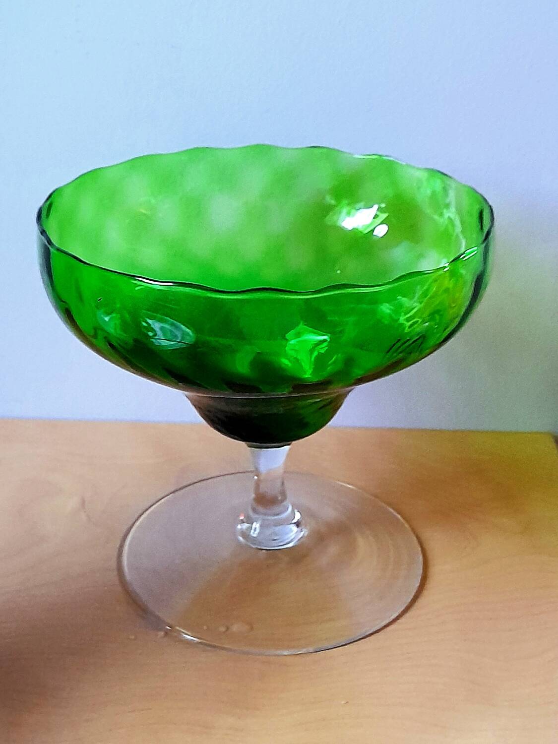 Coupe en verre Empoli 1970