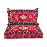 Red Oriental Sofa