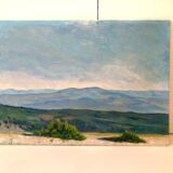 Tableau huile paysage