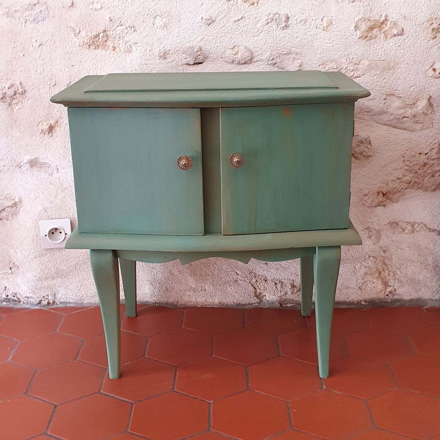 Vintage bedside table