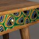 Rectangular coffee table Dutch Bone Meena in wood