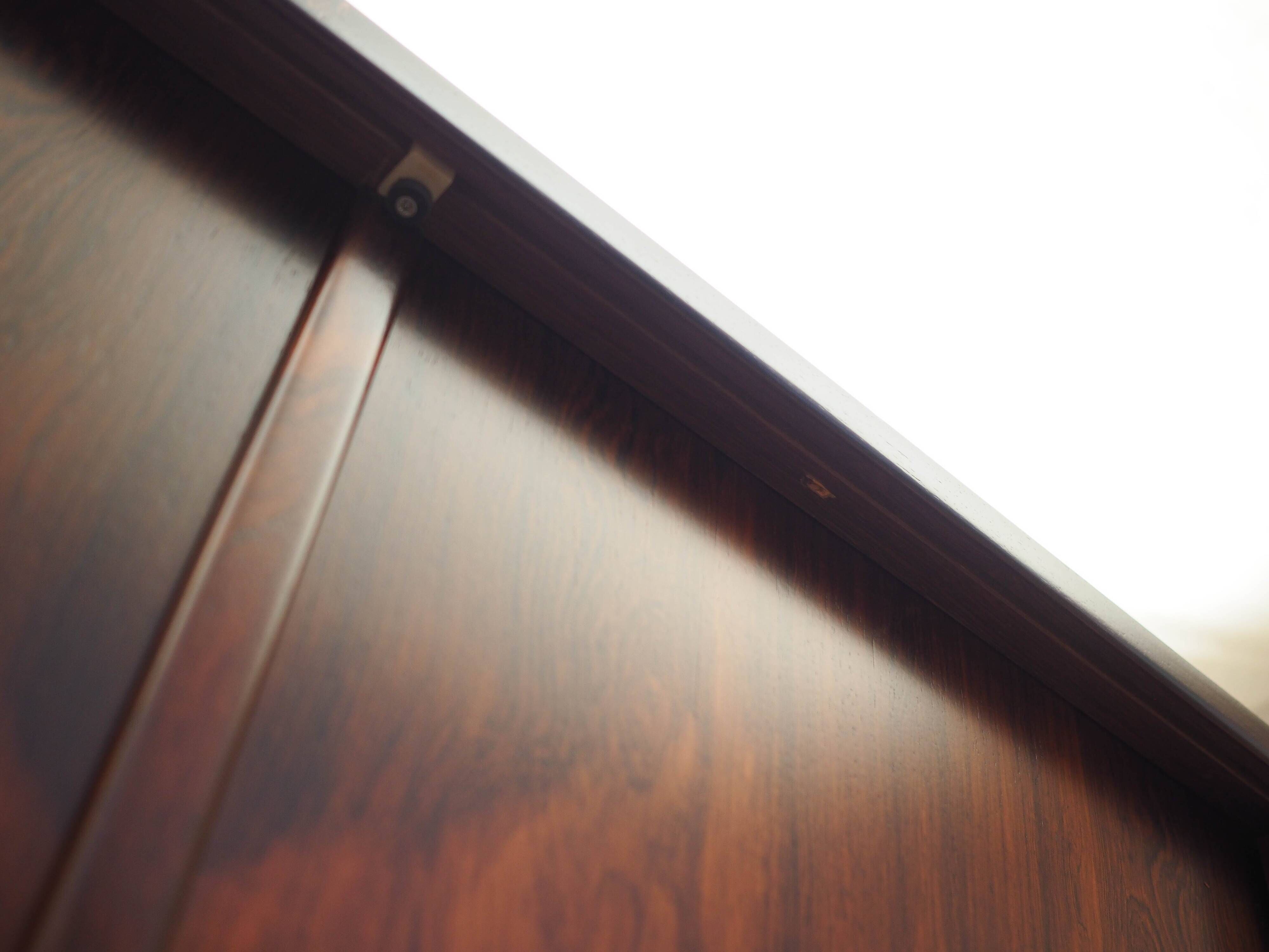 Rosewood wardrobe, Danish design, 1970s, made in Denmark