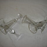 4 old glasses early 20th for wine