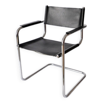 Marcel Breuer 1960 vintage leather armchair chair