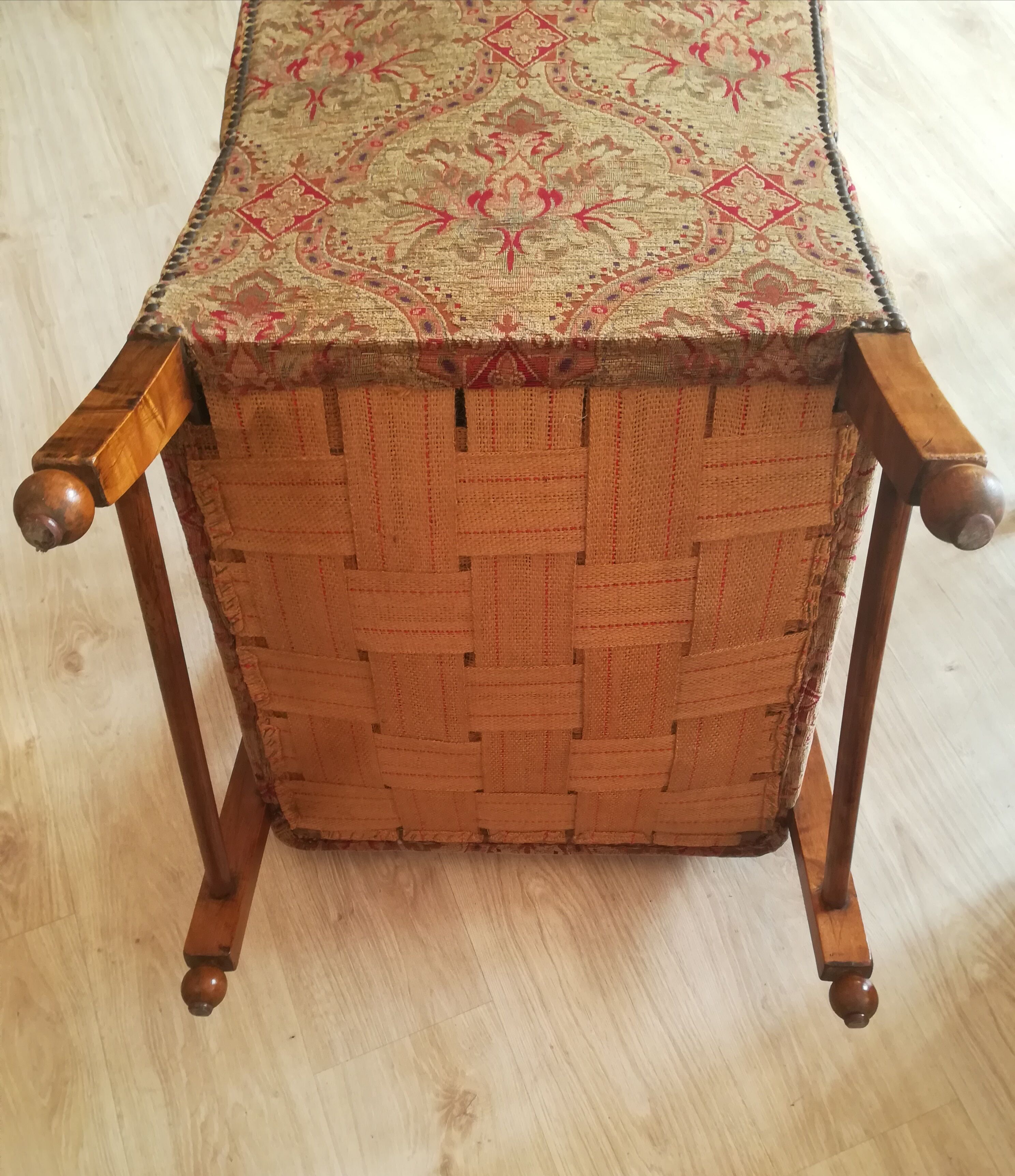 English armchair couple art deco