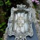 Silvered plateau Art Nouveau Jugendstil 19th century
