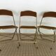 Lot de 3 chaises pliantes