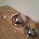 Vintage eye-ball table lamp Goffredo Regiani chrome metal