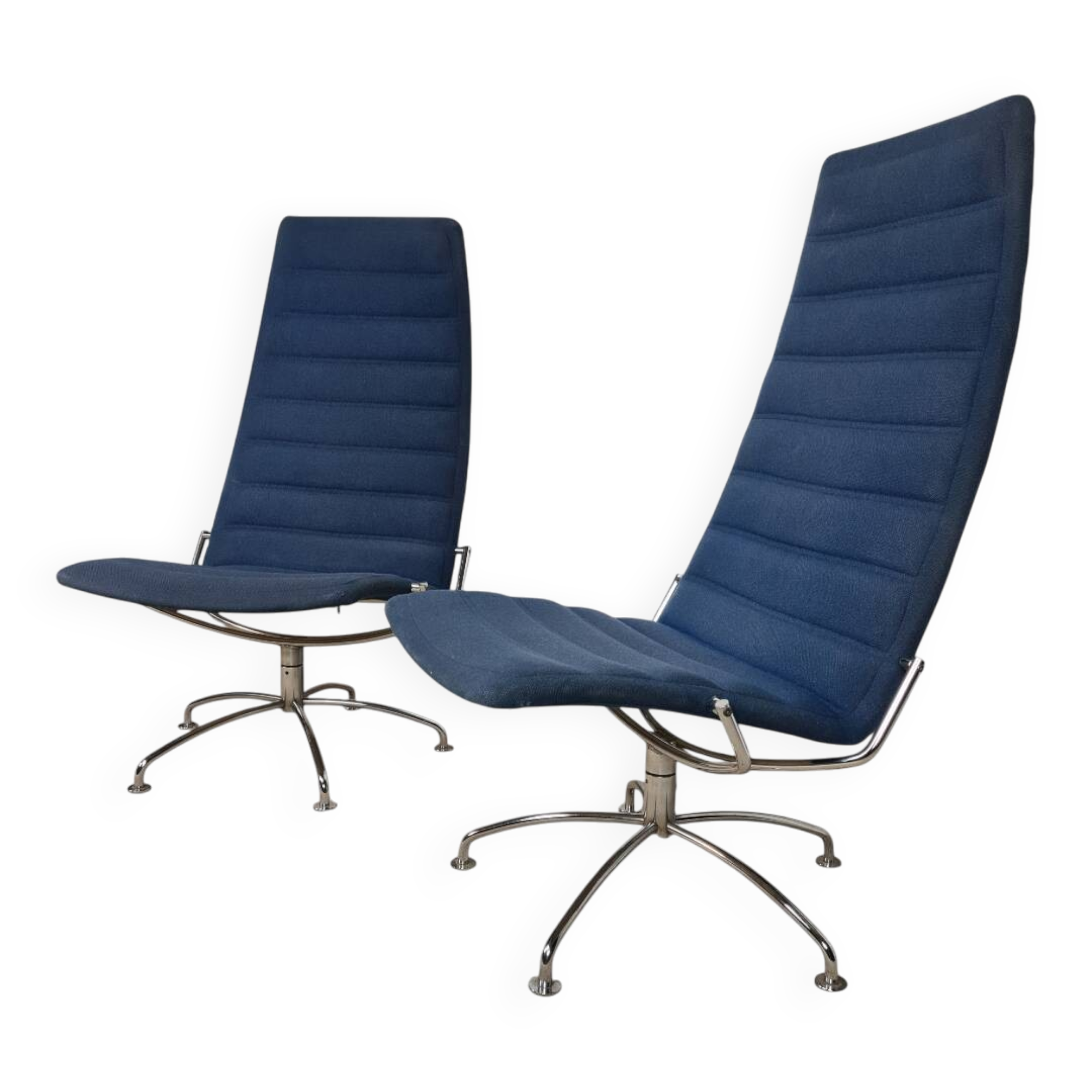 Pair of Space Age armchairs by Fritz Hansen