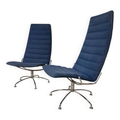 Paire de fauteuils Space Age Fritz Hansen