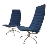 Pair of Space Age armchairs by Fritz Hansen