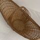 Large wicker flower basket