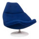 Blue Artifort swivel chair F590 – Geoffrey D. Harcourt