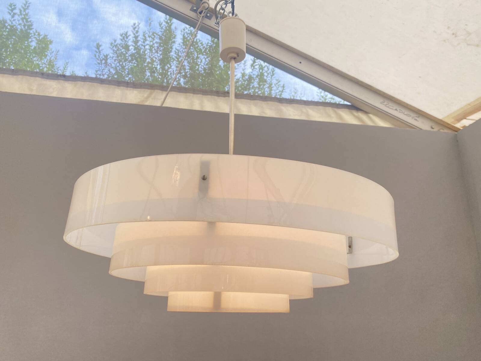 Vintage wasp nest shaped pendant, Czechoslovakia 1970´s