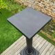 Napoleon III column in blackened wood