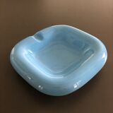 Empty turquoise earthenware pocket